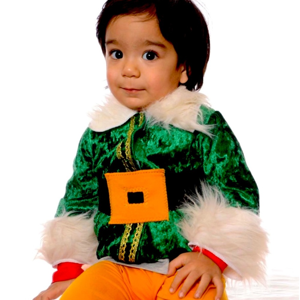 Elf costume Perfect For Holiday Photos Or Halloween? Size 18-24 Mo.